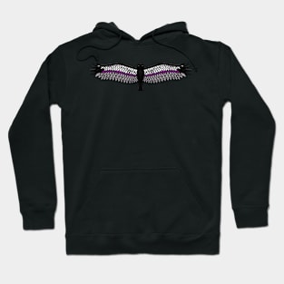 Fly With Pride, Raven Series - Demisexual Hoodie